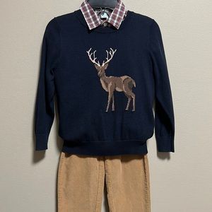 Class Club 3-Piece Holiday Deer Outfit